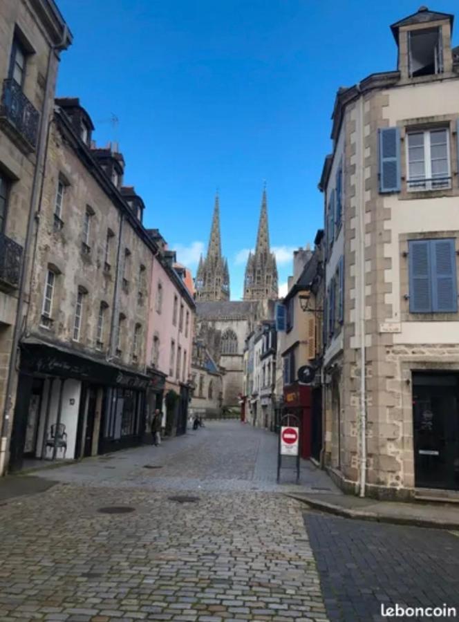 Location 2 Pers Centre Historique De Quimper Apartment Exterior foto